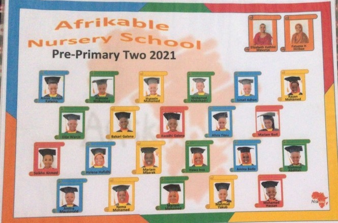 Orla Graduación Nursery School Afrikable 2021